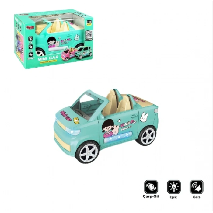 Timion ZR169-2 KUT.ÇARP DÖN RENKLİ ARABA -VRD