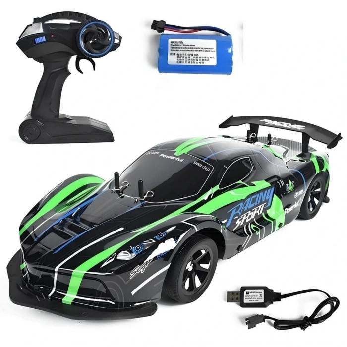 Uzaktan Kumandalı 1/10 Şarjlı Spor Araba