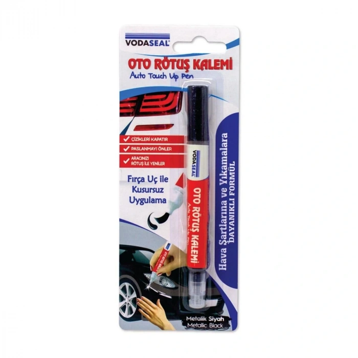 Timion Vodaseal Oto Rötuş Kalemi Metalik Siyah 5 Ml