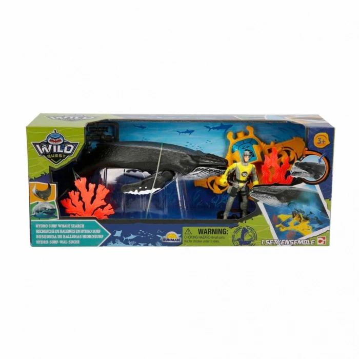 Wild Quest Surf Balina Araştırma Oyun Seti