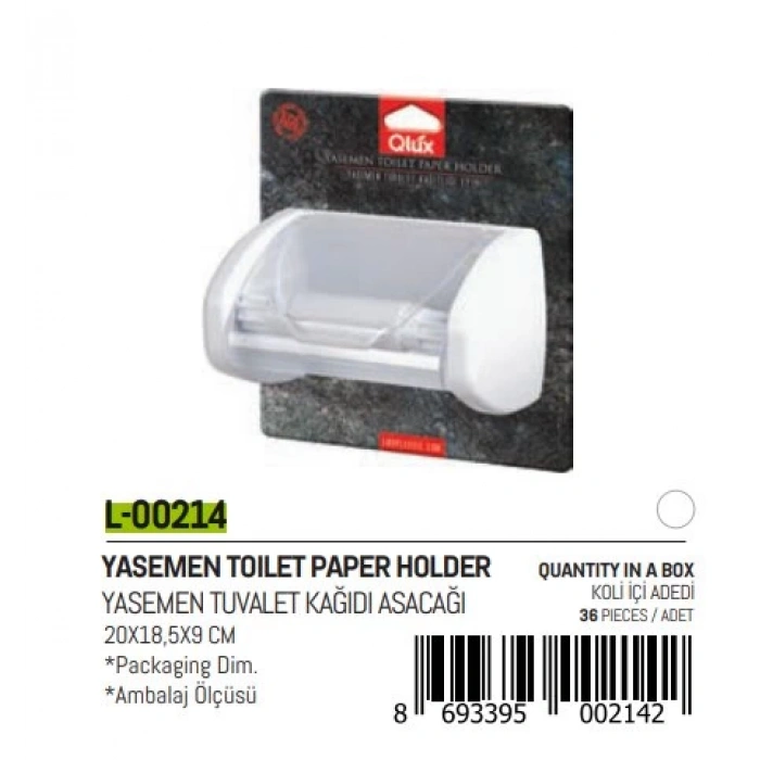 Yasemen Kapaklı Wc Kağıtlık (5148)