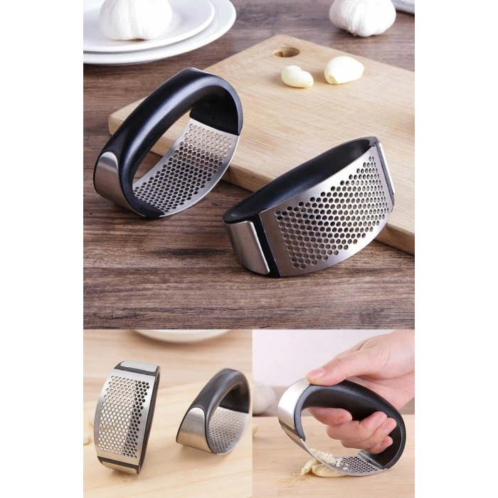 Yeni Sarımsak Ezici Paslanmaz Çelik Garlic Press (5148)