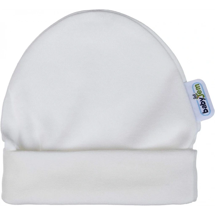 Yenidoğan Bebe Şapka 397 Beyaz