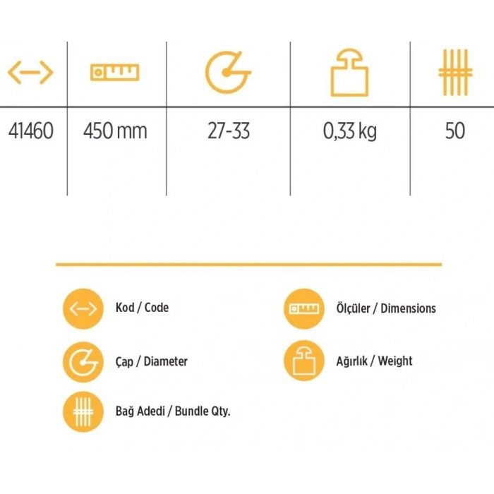 Timion Yks 41460 Keser Sapı 45 Cm