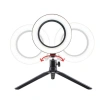 8inç 20cm Youtube Instagram Tiktok Selfie Stüdyo Video Fotoğraf Ring Light Tripod Led Halka Işık (5148)