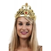 Altın Renk Plastik Prenses Tacı Kraliçe Tacı 60 cm (5148)