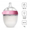 Antikolik Silikon Biberon 150 ml 0-3 Ay Pembe
