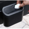 Araba Çöp Kutusu Kapaklı Organizer Siyah (5148)