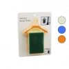 Askı Standlı Renkli Plastik - Yapışkanlı Bulaşık Süngeri 16x11x3.4cm (5148)