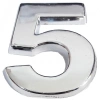 Timion Cemax Krom Yapışkanlı 5 Rakamı 5 Cm