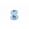 Timion Cemax Villa Boy 8 Rakamı 8,5 Cm Yapışkanlı