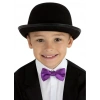Charlie Chaplin Stil Çocuk Şapkası – Siyah Melon Parti Şapkası