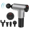 Fascial Gun RH-320 6 Kademe Hız Ayarlı, 4 Parça Başlıklı, Usb Şarjlı, Masaj Tabanca Aleti (5148)