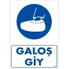 Timion Galoş Giy Uyarı Levhası 25X35 Kod:33
