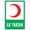 Timion İlk Yardım Dolabı Levhası 25X35 Kod:1015
