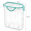 Kilitli Kapaklı Contalı Hava,su Sıvı Geçirmez 2,4 Litre Erzak Saklama Kabı-sa590 (5148)