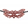 Kırmızı Dantel Masquerade Maskesi 9 No (5148)