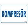 Timion Kompresör Uyarı Levhası 17,5X25 Kod:1732