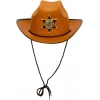 Timion Kovboy Şerif Şapkası Kahve 12 Adet - Kostüm, Parti ve Gösteri Şapkası