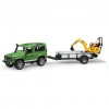 Land Rover Arazi Aracı Ve Jcb Kazıcı BR02593 NessiWorld