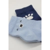 NessiWorld Bear Penye Soket Çorap 2Li BS10116 Mavi(ADET FİYATIDIR)