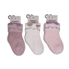 NessiWorld Mikaya Kız Bebek Havlu Soket Çorap K45913 (ADET FİYATIDIR)