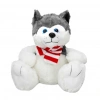 NessiWorld Oturan Husky Atkılı Peluş Köpek 30 cm