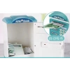 Parmak İzi Görünümlü Elektronik Şifreli Otomatik Kağıt Para Alan ATM Kumbara (5148)