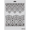 Timion Rich Dantel Seri Dn914 Stencil 35X25 Cm