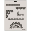 Timion Rich Dantel Seri Dn919 Stencil 35X25 Cm