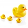 Sevimli Vinil Ördek Ailesi Banyo Oyuncakları