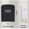 Şifreli Anahtar ve Eşya Saklama Güvenlik Kasası (5148)