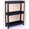 Siyah Çok Amaçlı Katlı Raf Ünitesi (5148)