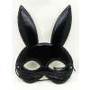 Timion Siyah Renk Kumaş Malzemeden İmal Eva Tavşan Maskesi 19x15 cm