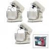 Standlı Mikser - Blender Seti 3 Farklı Uç 8 Kademe Hız+turbo Hamur Yoğurma-çırpıcı-karışıtırıcı+ Kase 1300w 6lt Çelik Hazne -smx-2769 (5148)