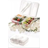 Timion Takeaway Ergonomik Asorti Çatal Bıçaklı Pratik Yoğurt Saklama Kabı (5148)