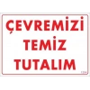 Timion Temizlik Düzen Uyarı Levhası 25X35 Kod:1204