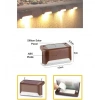 Timion 4 ADET SOLAR MERDİVEN LED - KAHVERENGİ KASA (5148)