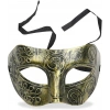 Timion Altın Eskitme Yüz Maskesi - Antik Tarz Balo Maskesi (5148)