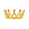 Timion Altın Renk Çocuk ve Yetişkin Uyumlu Kraliçe Tacı Prenses Tacı 8X25 cm (5148)