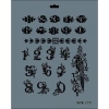Timion Rich New Seri N123 Stencil 35X25 Cm