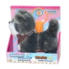 Timion S00002859 YÜRÜYEN SEVİMLİ PELUŞ KÖPEK GRİ-SUN