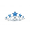 Yıldız Şekilli Elsa Prenses Kraliçe Tacı Mavi Renk Çocuk Boy 5x17 cm