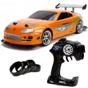 1:10 Fast & Furious 1995 Kumandalı Brians Toyota Supra Drift Turbo Araba