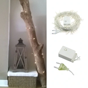 Timion 100 Ledli 8 Fonksiyonlu 10 Metre Led Aydınlatma Dekor Lambası (beyaz) (5148)