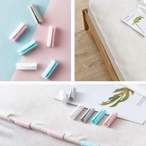 Timion 12 Adet Çok Amaçlı Çarşaf Tutucu, Sabitleyici ,kaydırmaz Nevresim Örtü Düzenleyici Klipsler (5148)