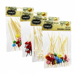 20 Parça Bambu Kokteyl Kürdan 120mm (5148)