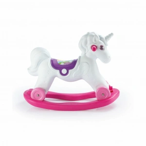 Timion 2509 Tekerlekli Unicorn Sallanan At -Dolu