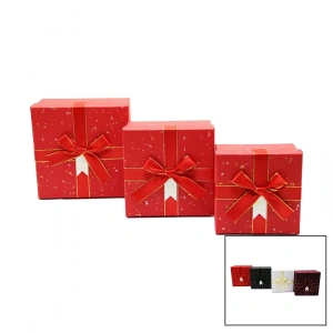 3 Lü Kare Hediye Kutusu (5148)