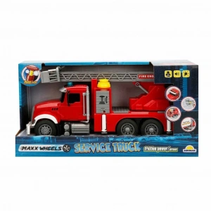 3326 Maxx Wheels Sesli ve Işıklı İtfaiye Araçları -